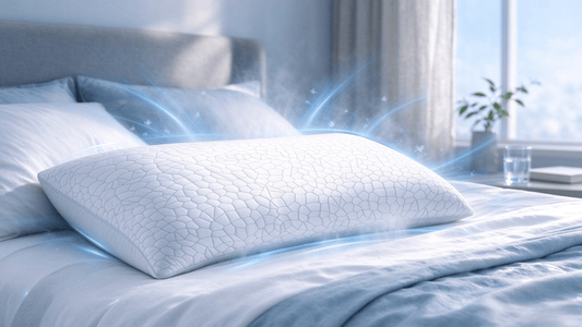 Still Waking Up Hot and Stiff? The Yettbea Cooling Pillow Adapts to You — Not the Other Way Around - yettbea