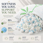 Cooling Hybrid Bed Pillows for Sleeping