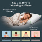 Cooling Hybrid Bed Pillows for Sleeping