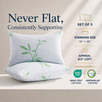 Cooling Hybrid Bed Pillows for Sleeping